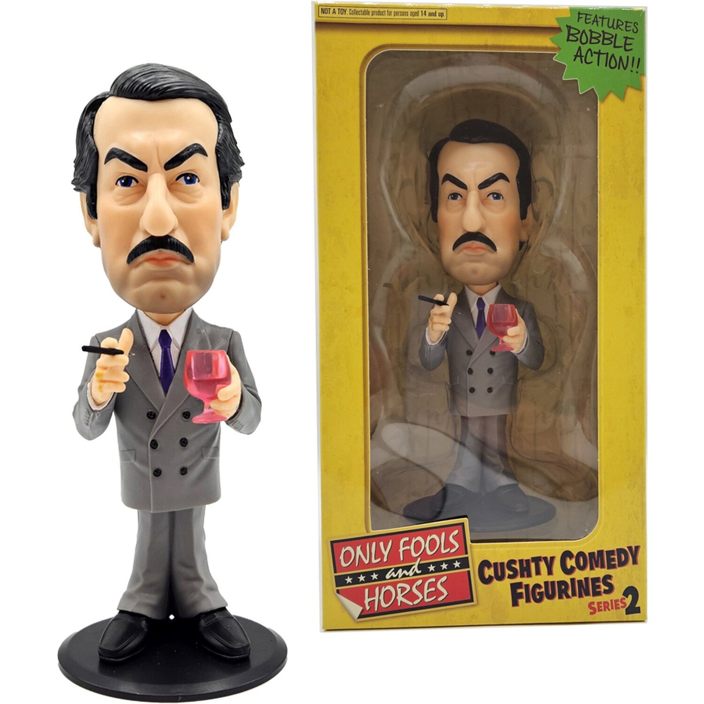 Only Fools and Horses Boycie Cushty Comedy S2 Bobblehead Figurine