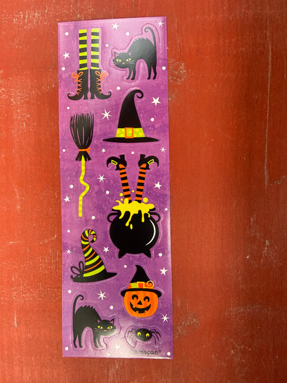 Halloween Sticker Sheet