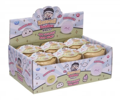 Kawaii Foodiez Squeezy Bao Bun 3-Pack