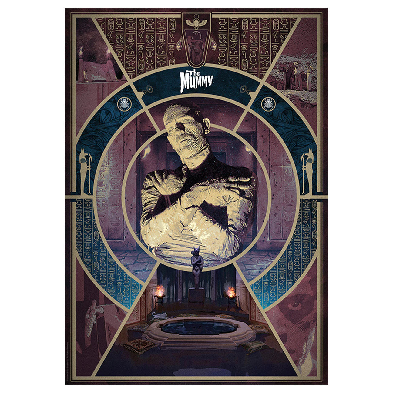 The Mummy Limited Edition A3 Art Print