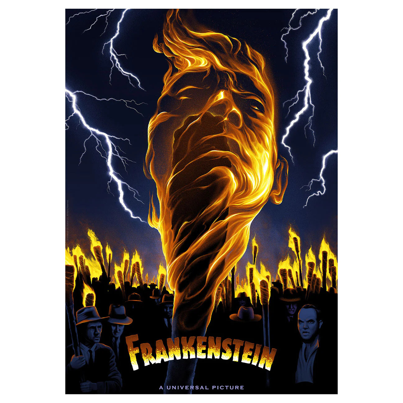 Frankenstein Limited Edition A3 Art Print