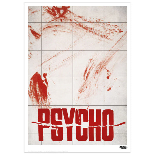 Psycho Limited Edition A3 Art Print