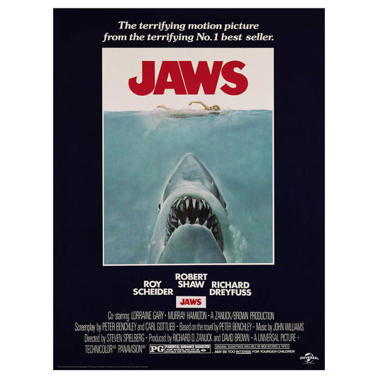 Jaws Movie Poster Limited Edition Art Print