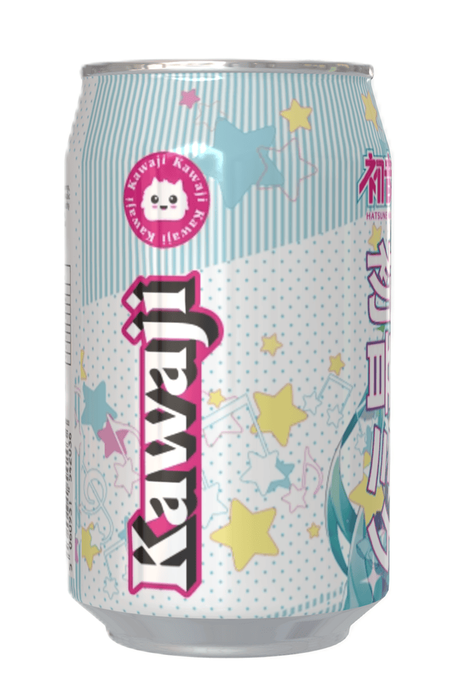 Hatsune Miku Ice Cream Soda Flavour Can 330ml