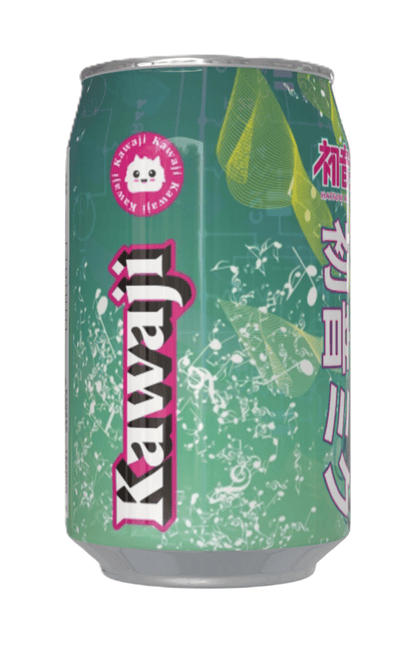 Hatsune Miku Apple Flavour Soda Can 330ml