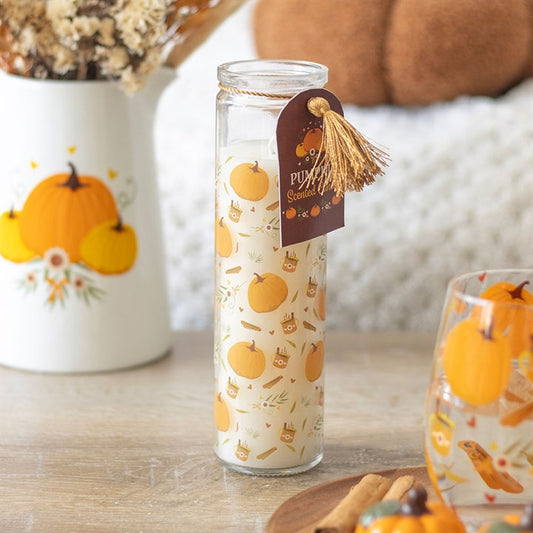 Spooky Spiced Autumn Days Pumpkin Scented Candle