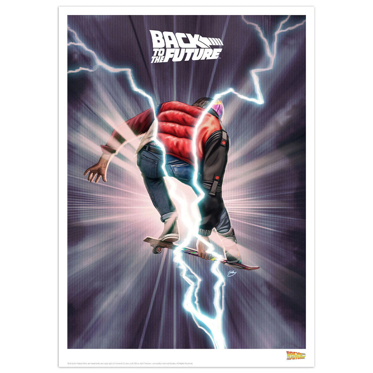 Back to the Future Limited Edition Art Print