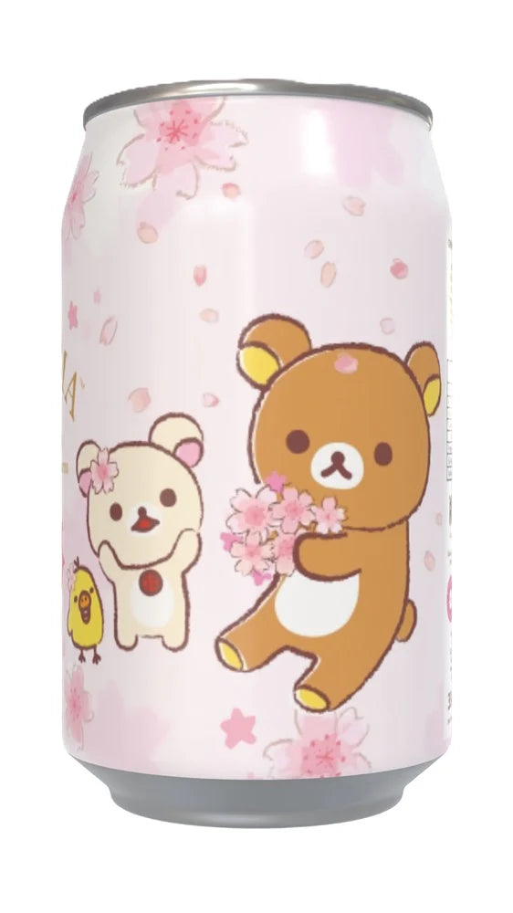 Rilakkuma Cherry Vanilla Flavour Soda Can 330ml