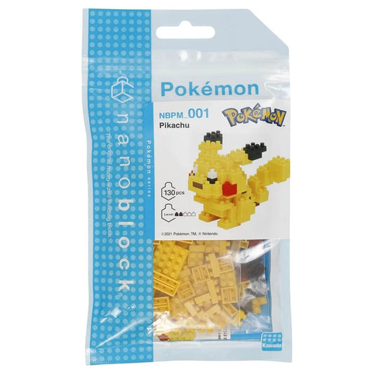 Pokémon Pikachu Nanoblock 130pc Set