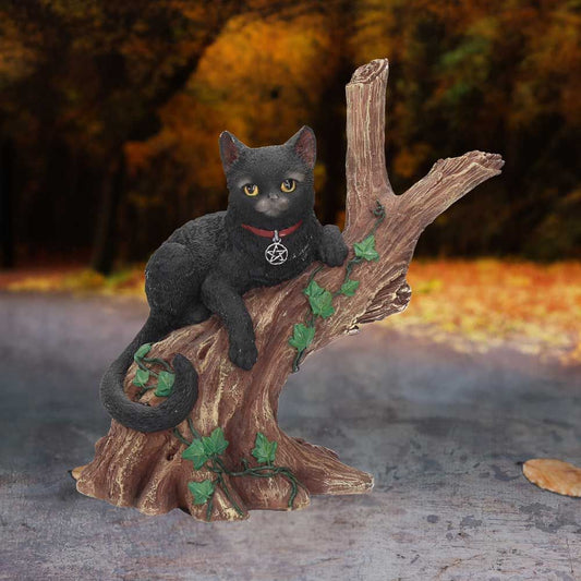 Onyx Cat Figurine