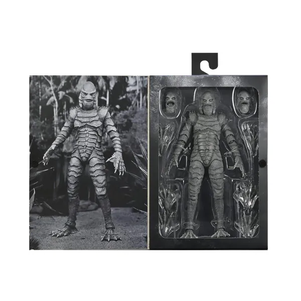 Universal Monsters Creature from the Black Lagoon Ultimate Action Figure B&W