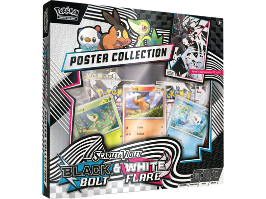 Pokémon Scarlet & Violet Black Bolt & White Flare Poster Collection