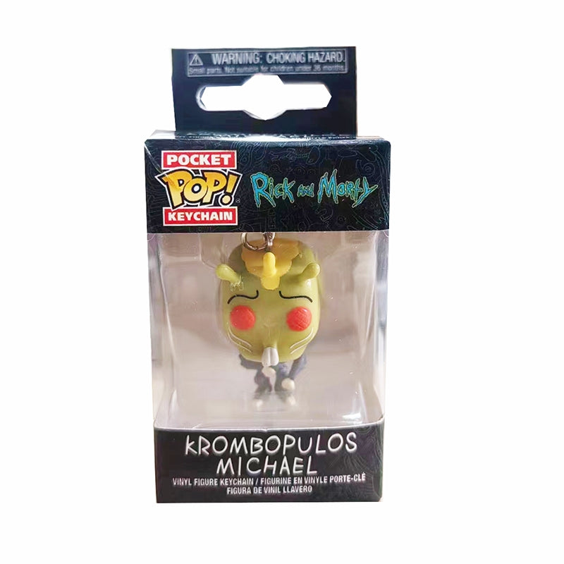 Rick and Morty Krombopulos Michael Funko Pop! Pocket Keychain