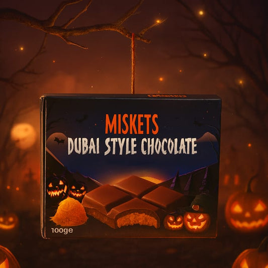 Miskets Pumpkin Spice Cream Dubai Style Chocolate