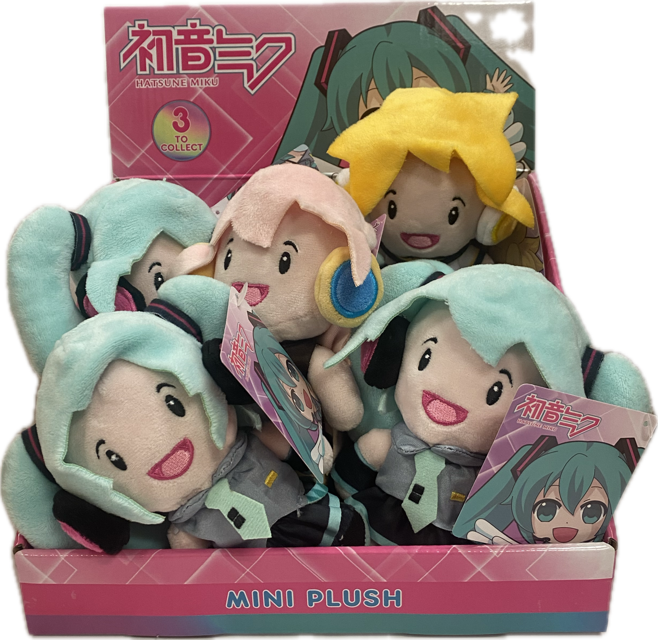 Hatsune Miku Mini Plush Assortment