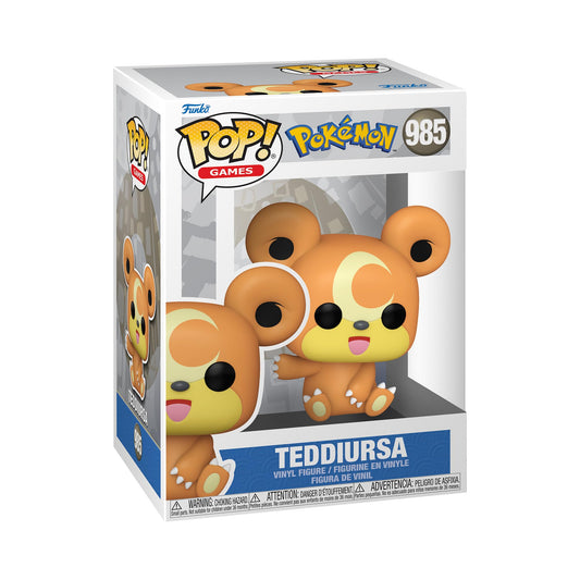 Pokémon 985 Teddiursa Funko Pop! Vinyl Figure