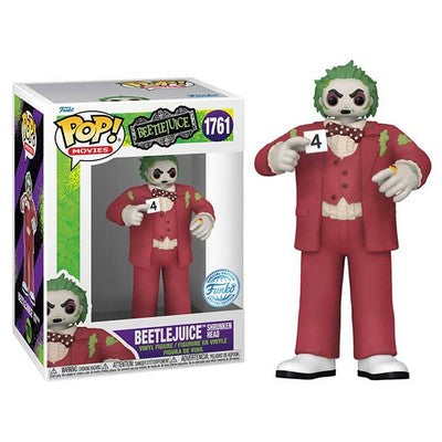 Beetlejuice 1761 Beetlejuice Shrunken Head Funko Pop! Vinyl Figure