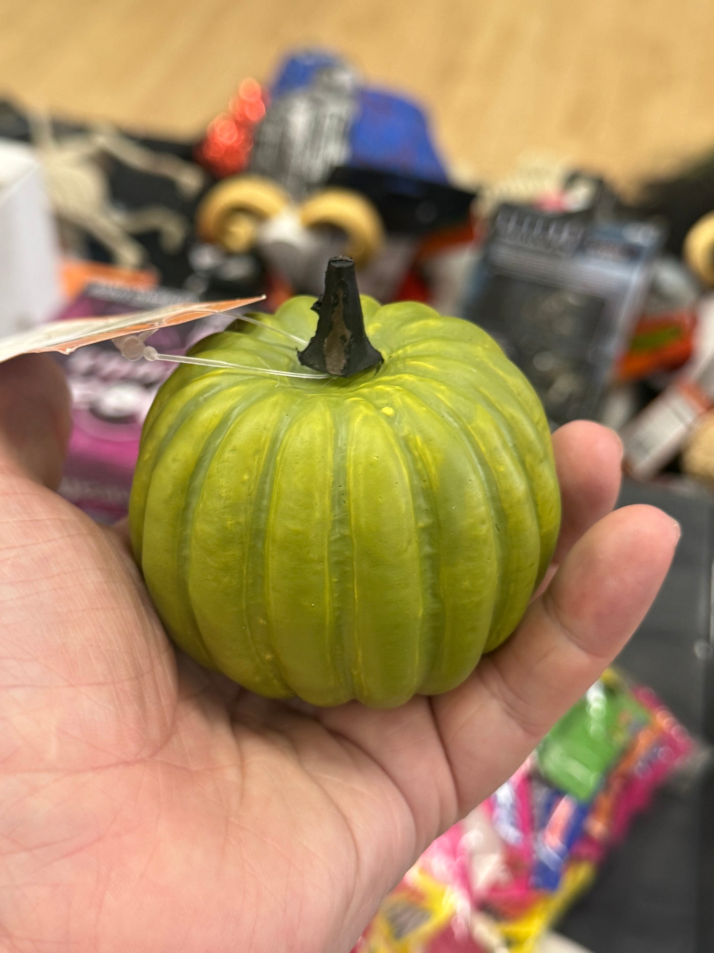 Green Pumpkin Decoration