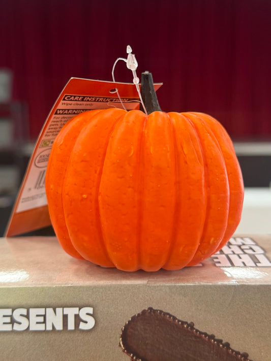 Orange Pumpkin Decoration
