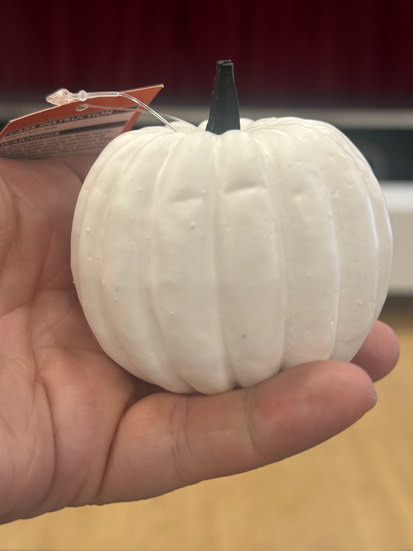 White Pumpkin Decoration