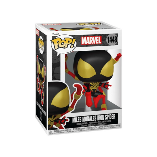 Marvel 1448 Miles Morales Iron Spider Funko Pop! Vinyl Figure
