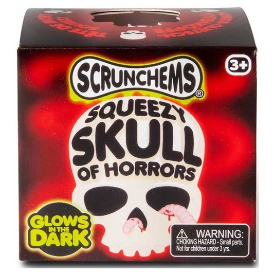 Scrunchems Squishy Skull Toy