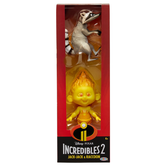 Incredibles 2 Jack-Jack & Raccoon Figure 2-Pack