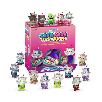 Paka Paka Soda Kats Vinyl Figure Capsule