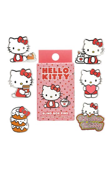 Hello Kitty Pumpkin Spice Pin Badge Blind Box by Loungefly