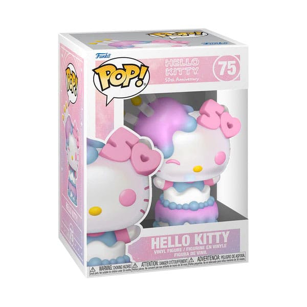 Hello Kitty 75 50th Anniversary Birthday Cake Funko Pop! Vinyl Figure