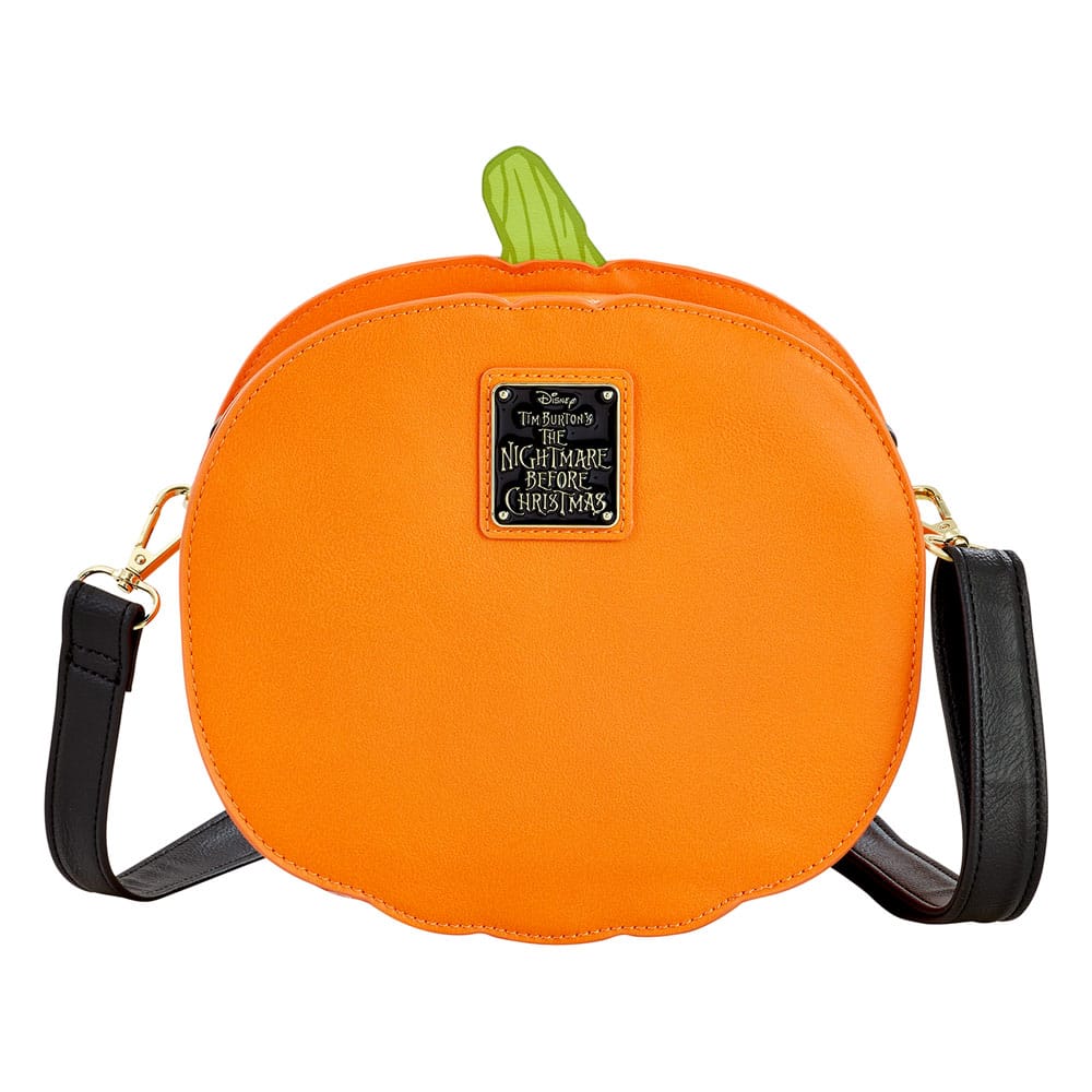 Nightmare Before Christmas Jack Skellington Jack O-Lantern Loungefly Glow in the Dark Crossbody Bag