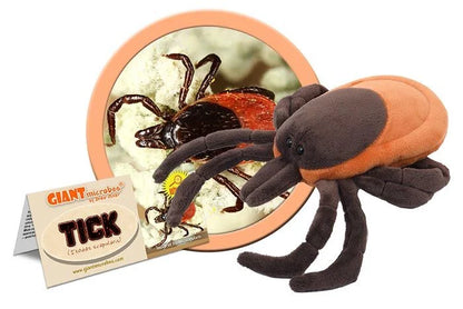 Tick (Ixodes scapularis) Giant Microbes Plush