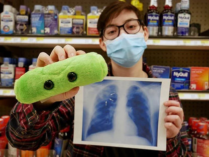 Tuberculosis Giant Microbes Plush