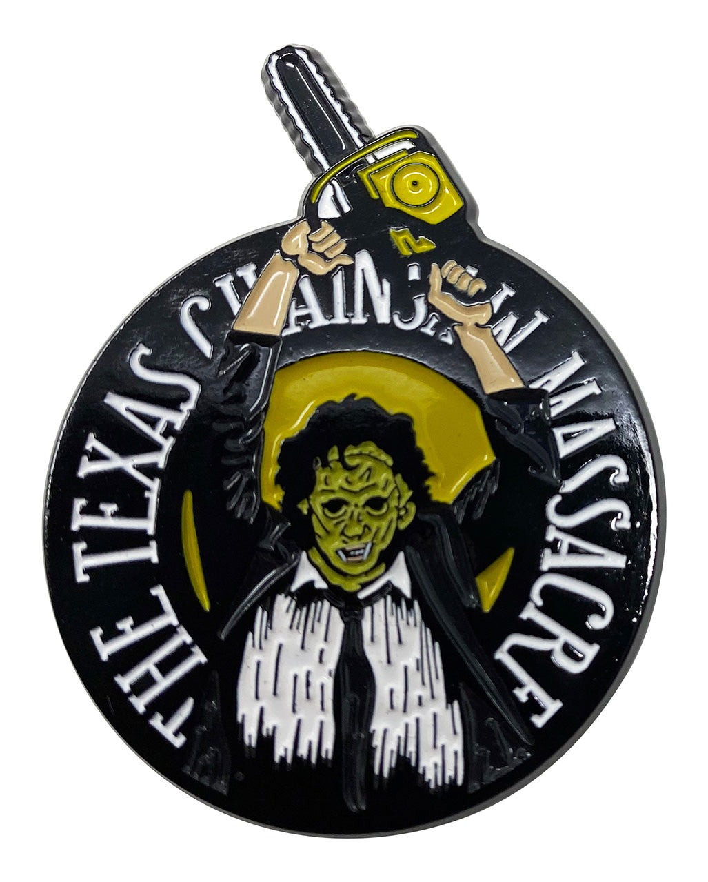 The Texas Chainsaw Massacre Leatherface Limited Edition Pin Badge