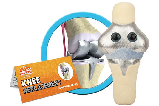 Knee Replacement Giant Microbes Plush