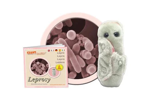 Leprosy (Mycobacterium leprae) Giant Microbes Plush