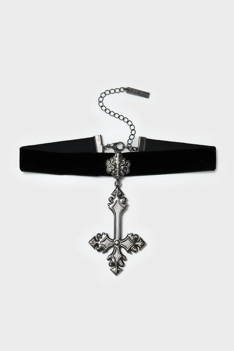 Crossed Fates Choker by Killstar