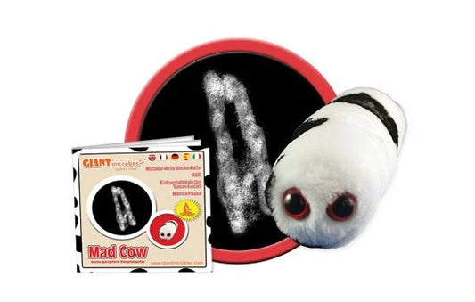 Mad Cow (Bovine spongiform encephalopathy) Giant Microbes Plush