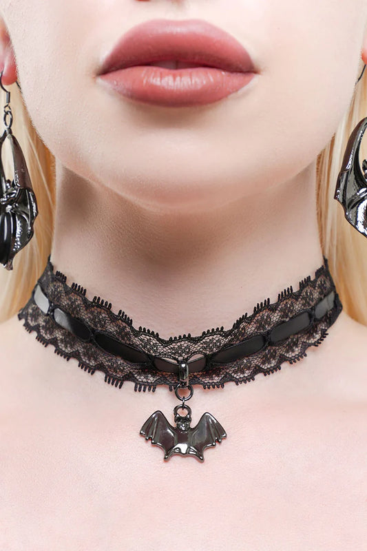 Mourning Maiden Choker by Killstar