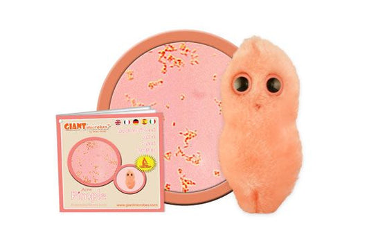 Pimple (Propionibacterium acnes) Giant Microbes Plush