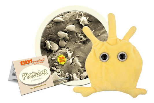 Platelet (Thrombocyte) Giant Microbes Plush