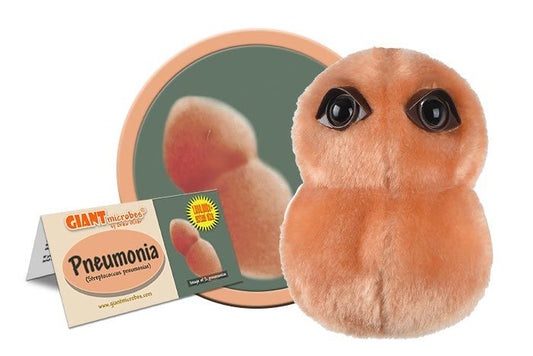 Pneumonia (Streptococcus pneumonia) Giant Microbes Plush