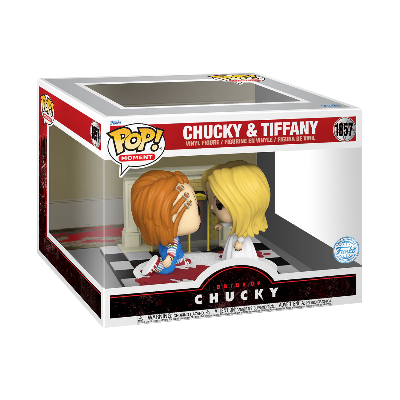 Chucky & Tiffany Funko Pop! Moments Vinyl Figures