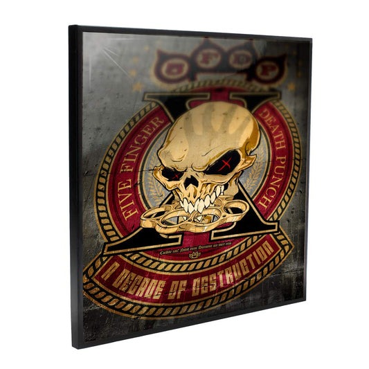 Five Finger Death Punch Decade of Destruction Crystal Clear 32cm