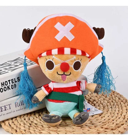 One Piece Chopper x Buggy 25cm Plush