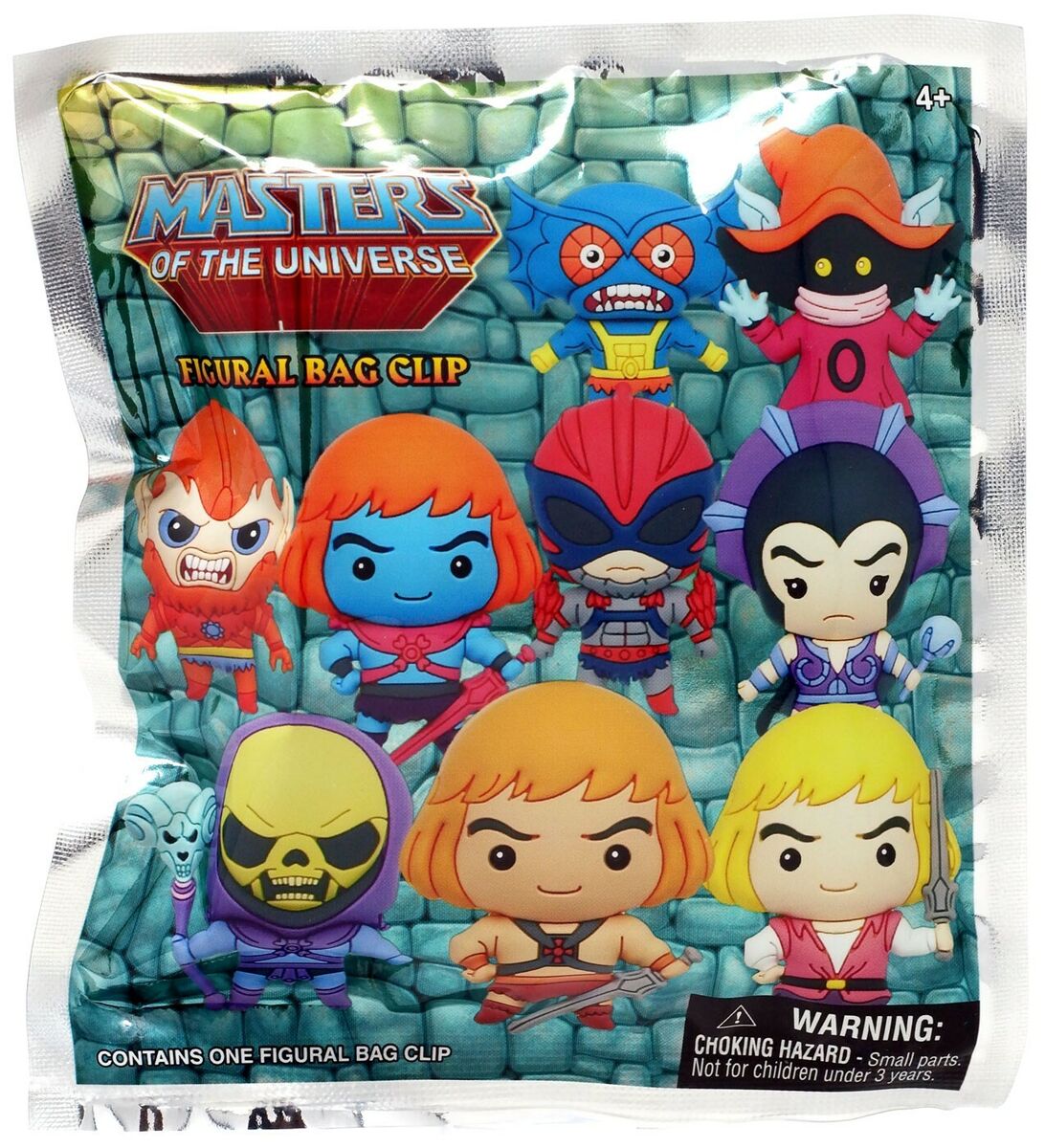 Masters of the Universe 3D Figural Bag Clip Series 1 Blind Bag