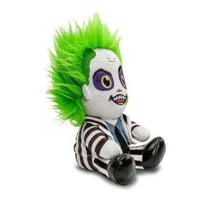 Beetlejuice Phunny Plush Figure Beetlejuice Sitting with Striped Outfit 18 cm *PREORDER*