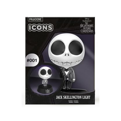 The Nightmare Before Christmas Icons Jack Light-up Figure *PREORDER*