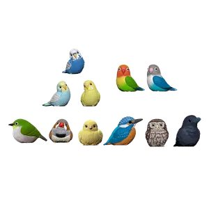 Mofu Mofu Tenori Friends Bird Soft Vinyl Figure