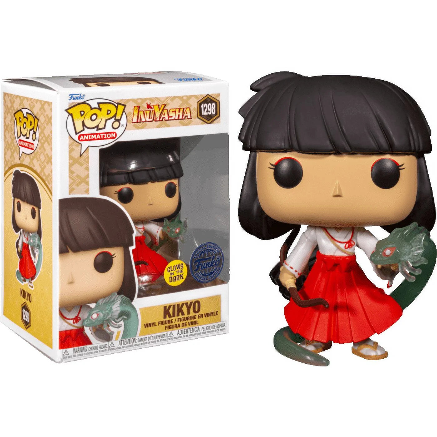 InuYasha 1298 Kikyo Glow in the Dark Funko Pop! Vinyl Figure